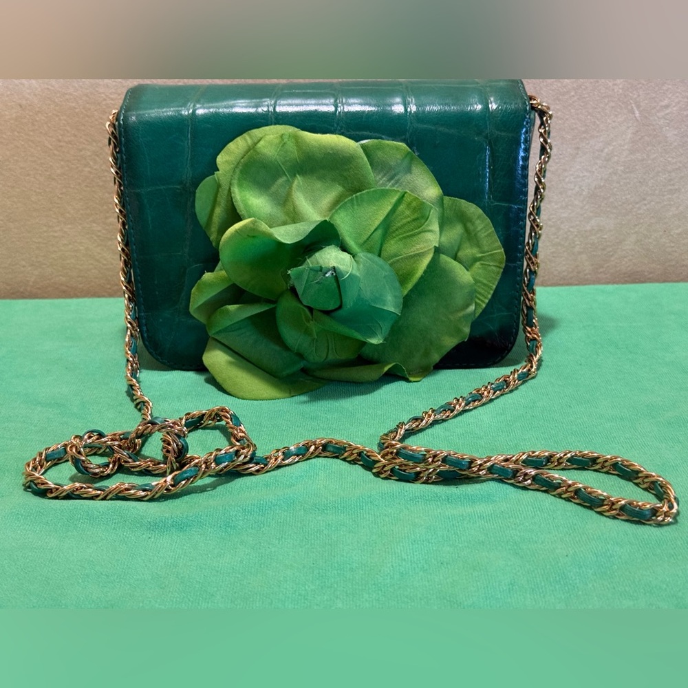Vintage L.J. Simone Patent Leather Bag